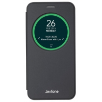 Чехол для ZenFone 2 Laser ZE550KL Asus View Flip Cover Черный